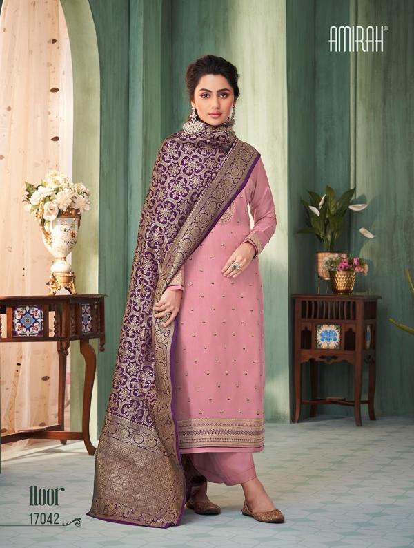 Amirah Noor Ocassional Chinon Designer Salwar Suit Collection